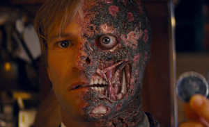 Two-Face Rises? Aaron Eckhart Is Just Messing With Us Now, Right?