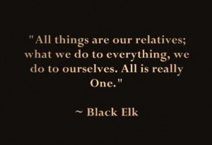 We are all connected...