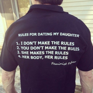 ... for Dating My Daughter” t-shirt, something bothered me about it