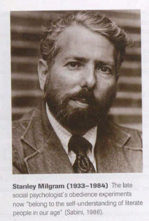 Stanley Milgram Stanley milgram.