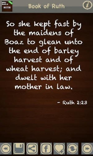 View bigger - Bible Book of Ruth (KJV) FREE! for Android screenshot