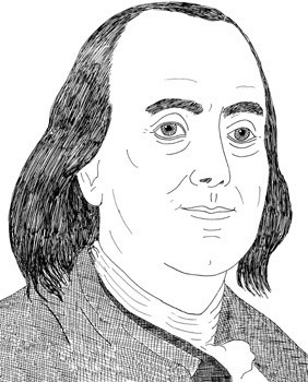 How to Draw Benjamin Franklin