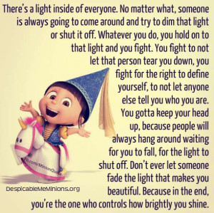 There’s a light inside of everyone
