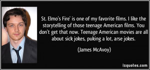 St. Elmo's Fire' is one of my favorite films. I like the storytelling ...