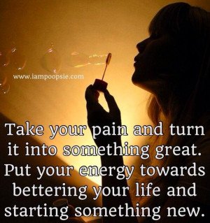 Starting something new quote via www.IamPoopsie.com