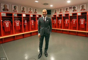 All-conquering: Pep Guardiola is aiming to continue Bayern's dominance ...