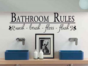 The Essence of Bathroom Decals and Vinyl Wall Stickers