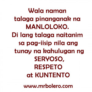 Manluluko quotes Tagalog Love Quotes 2014 Best Online Collections