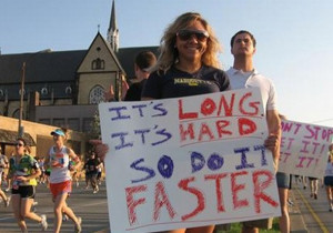 Funny Marathon Signs. Related Images