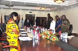 ... Forces (GAF), HE John Dramani Mahama meets with GAF council members