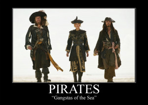 Pirates Motivational Poster