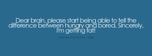 Click to get this getting fat facebook cover photo