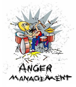 anger quotations drum cartoon picture