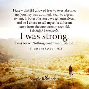 am strong by Cheryl Strayed
