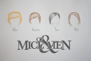 OM&M.. hair.. - of-mice-and-men-band Photo