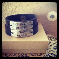 ... Bracelets for Couples, Custom Bracelet His and Her, Leather Couples