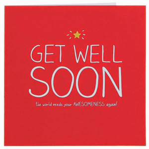 New Year Get Well Soon Greeting Cards for Patients 2015
