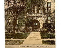 Peter's Hall Very Early c.1910 Postcard/ Very Interesting Quote ...