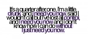 Need You Now - Lady AntebellumRequest for laguna_chicc