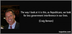 More Craig Benson Quotes
