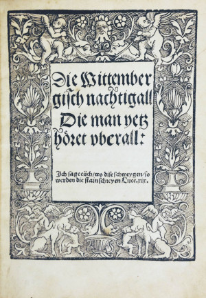 Famous Protestant Reformation Art Of hans sachs' famous poem