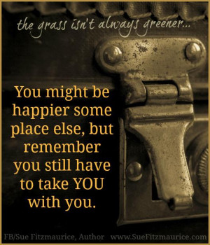 The grass isn’t always greener…