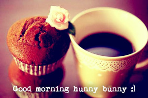 Good Morning Hunny Bunny