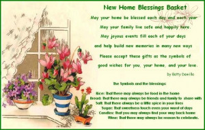 Printable “New Home Blessings Basket” Poems