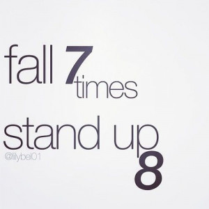 fall 7... stand up 8...