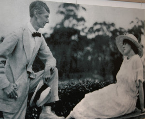 Norman Lindsay & Rose - Springwood Garden Circa 1919 - photograph by ...