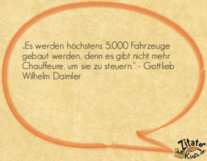 Es werden höchstens 5.000 Fahrzeuge gebaut werden, denn es gibt nicht ...