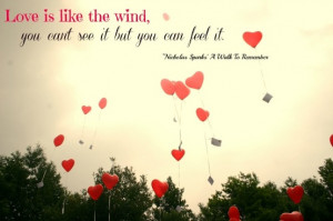 Love Is Like Wind Best Inspirational Quotes