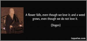 Dogen Quote