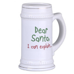 Funny quote beer stein milk mugs Holiday joke gift