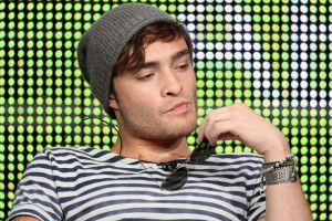 Ed+Westwick in 2010 Summer TCA Tour - Day 2