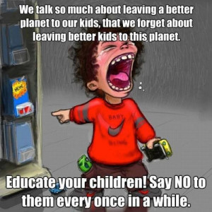 We talk so much about leaving a better planet for our kids