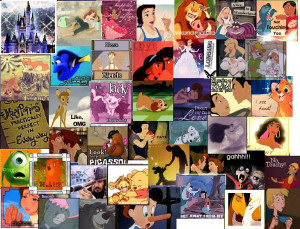 Disney Collage Icons Image