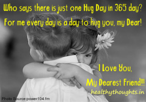 Who says there is just one Hug Day in 365 day?