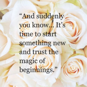 New Beginnings - The Daily Quotes