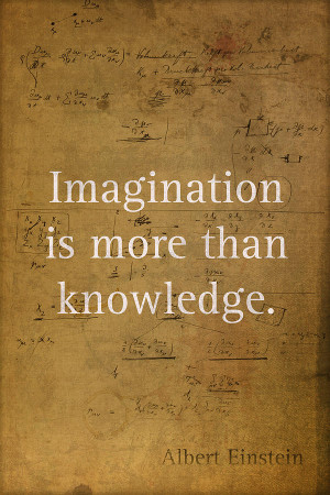 ... Einstein Quote Imagination Science Math Inspirational Words On