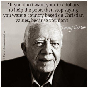 President Jimmy Carter nails it