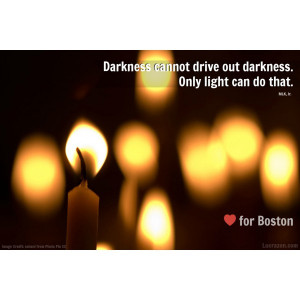 continue to be with Boston in the wake of yesterday's Boston Marathon ...
