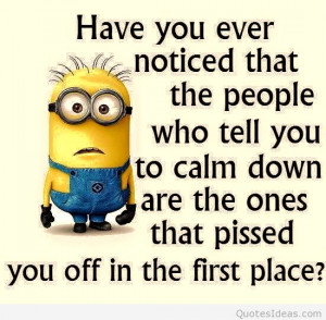 Funny minions quotes, cartoons with minions sayings images