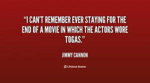 jimmy cannon quotes