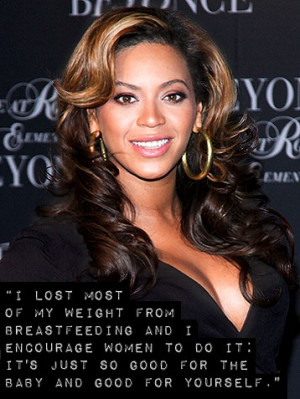 Celebrity Breastfeeding Quotes: Beyonce, Jessica Simpson + More ...