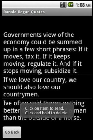 View bigger - Ronald Reagan Quotes for Android screenshot
