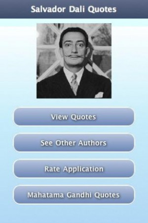 View bigger - Salvador Dalí Quotes for Android screenshot