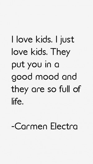 Carmen Electra Quotes amp Sayings