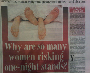 Do women regret their one-night stands?