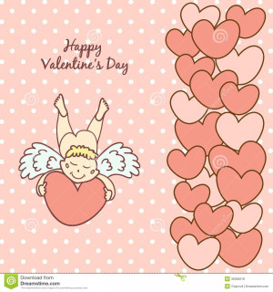 card happy valentines day cupid file eps format wallpaper Wallpaper ...